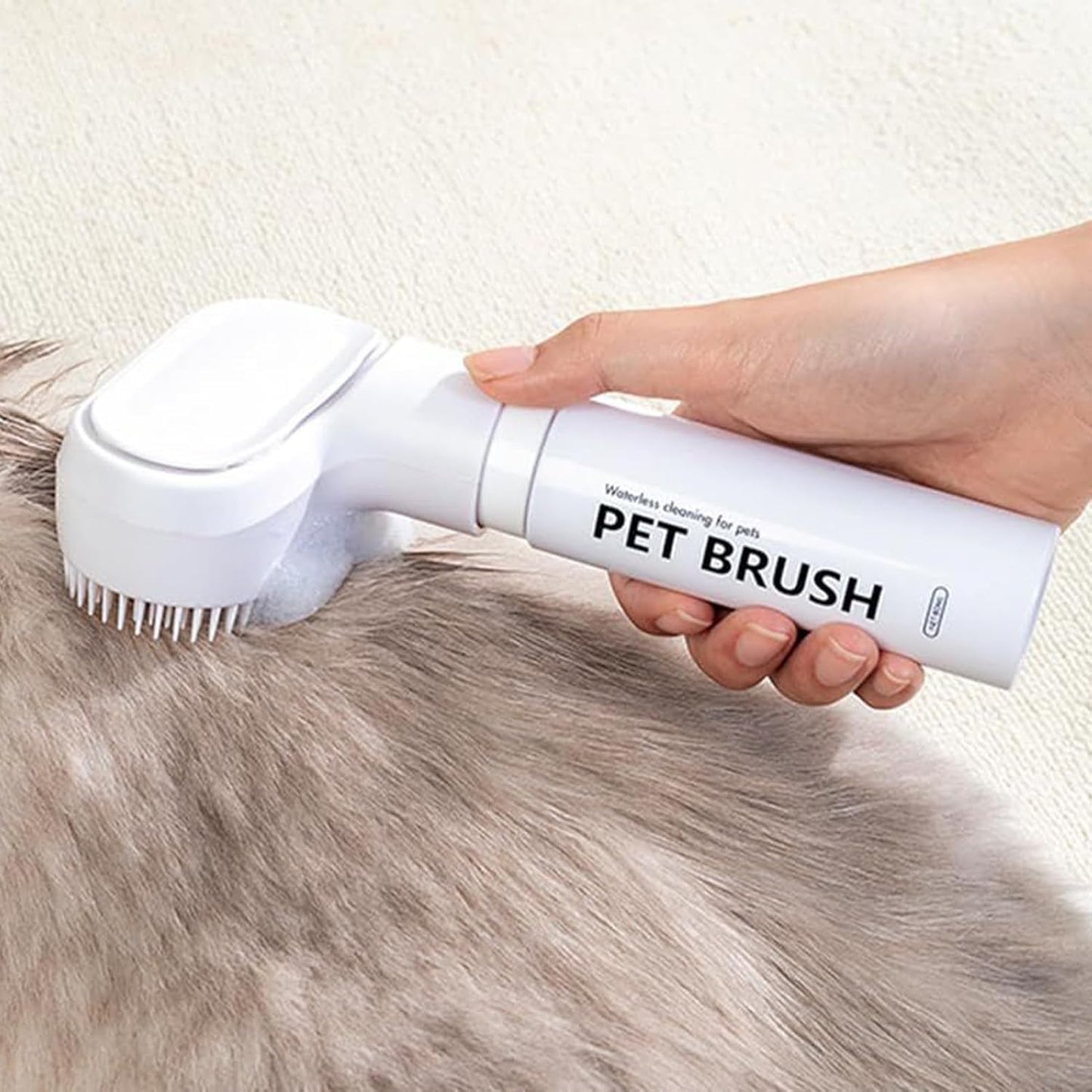 Soap Dispenser Tool, Massage Comb, 20 x 11 x 4 cm, Dog Washing Brush, Portable Short Long Hair, Gentle Grooming Scrubber for Puppies, Cats, Easy-Clean Pet Care Accessory