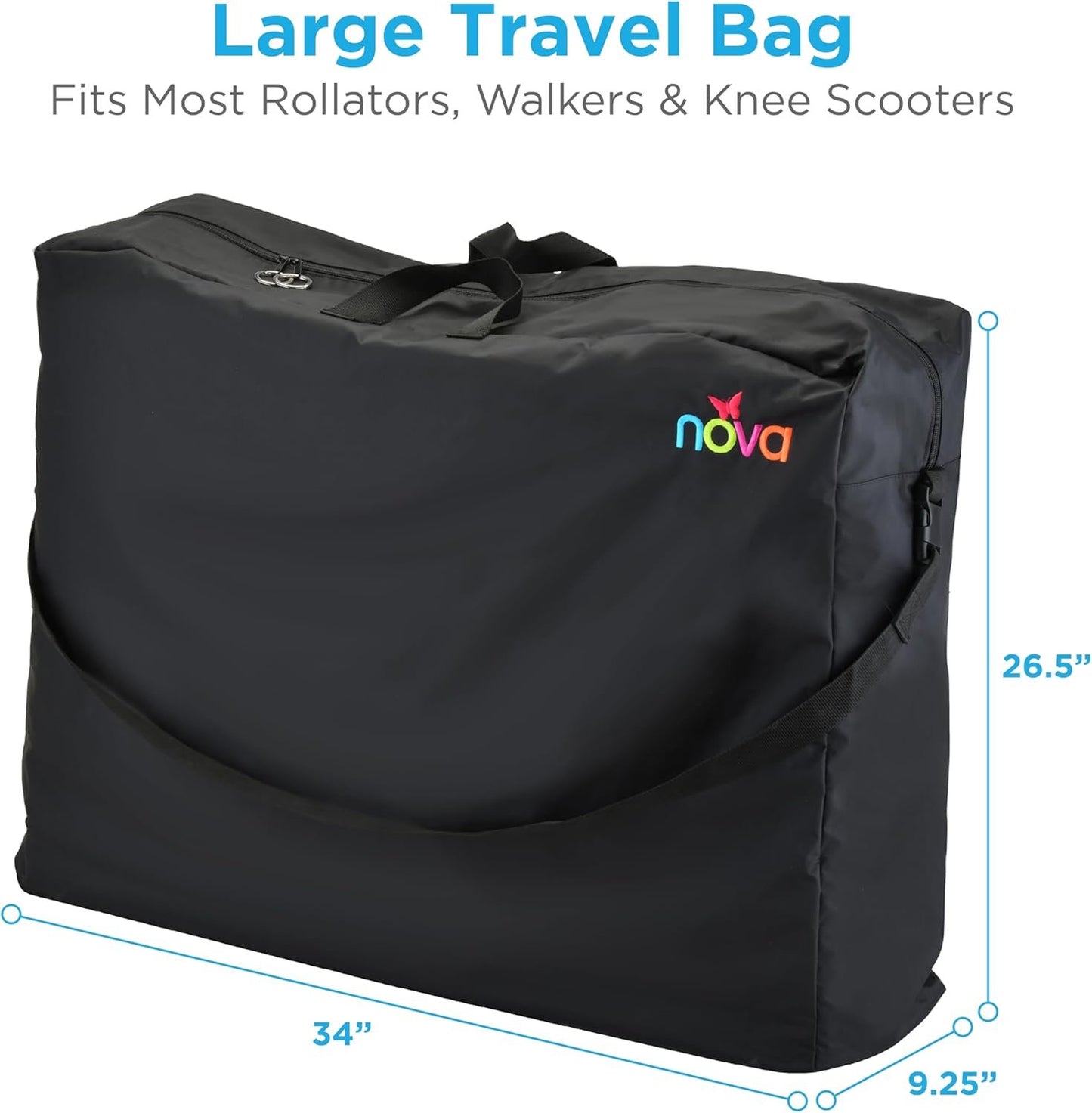 NOVA Medical Products Travel Bag for Rolling Walker