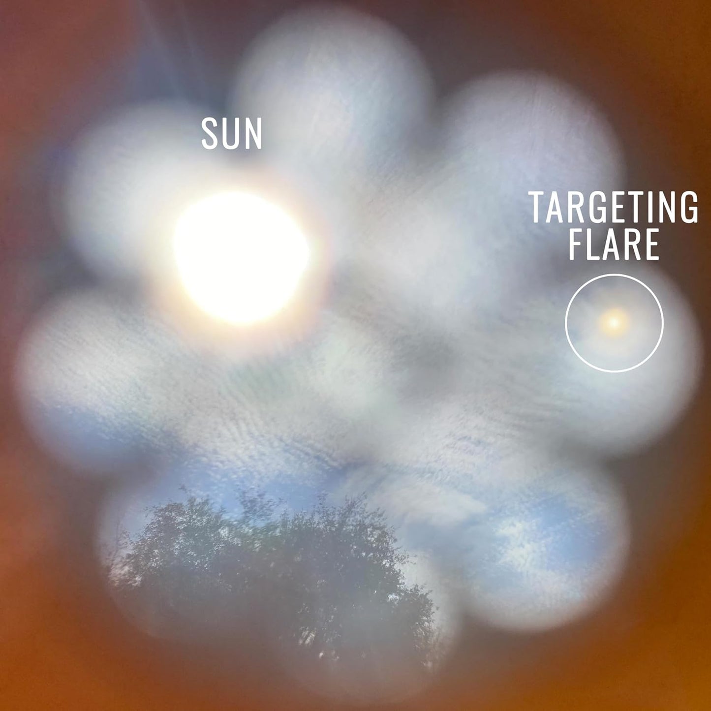 Wazoo Flare™ 2" x 1.5" Mini Signal Mirror for Everyday Carry, Camping, Hiking, Travel, Survival | Signal Mirror, Survival Kit, Plastic, Includes Protective Film