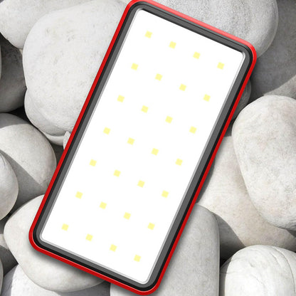 Portable Charger Power Bank - Solar Panel Battery, Wireless Charging Pack, Backup Device Charger | Waterproof USB Solar Powered Panel, Outdoor LED Flashlight Power Source Travel Hiking