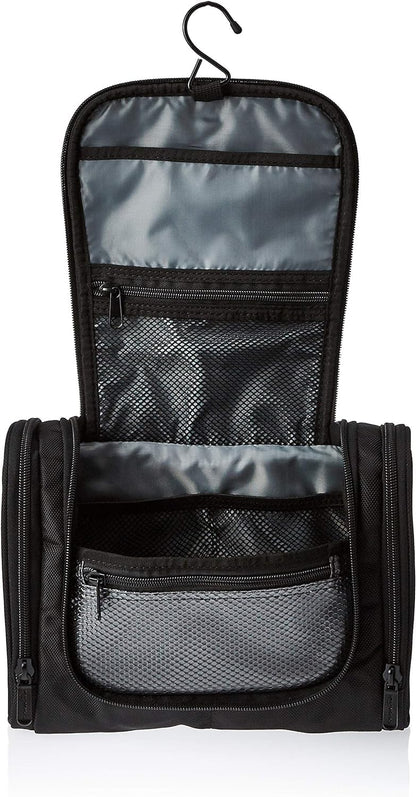 Amazon Basics Hanging, Travel Toiletry Bag Organizer, Shower Dopp Kit