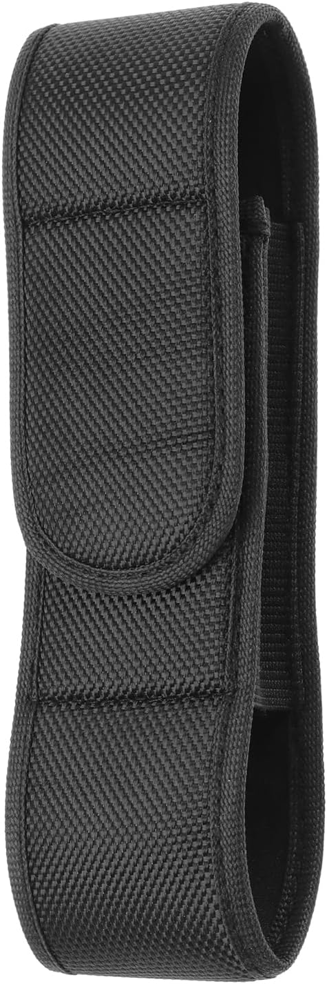 ECSiNG Flashlights Pouch Tactical Flashlight Holster Nylon Flashlight Torch Pouch Accessories for Hiking Climbing Working Outdoors 19x5cm