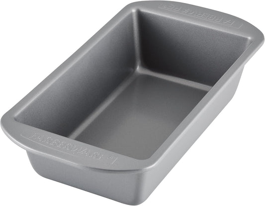 Farberware Bakeware 52105 9 x 5-Inch Nonstick Loaf Pan, Gray