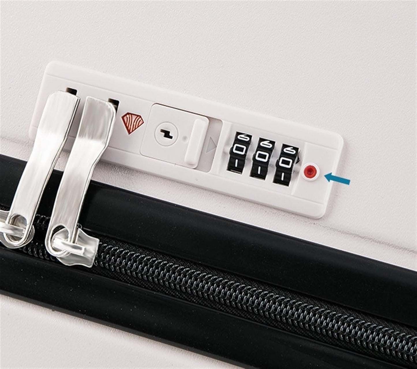 Silent Suitcase Durable Luggage 24 in Large Capacity Luggage Security Combination Lock Suitcase Wear-resistant Luggage Check-in Luggage Smooth