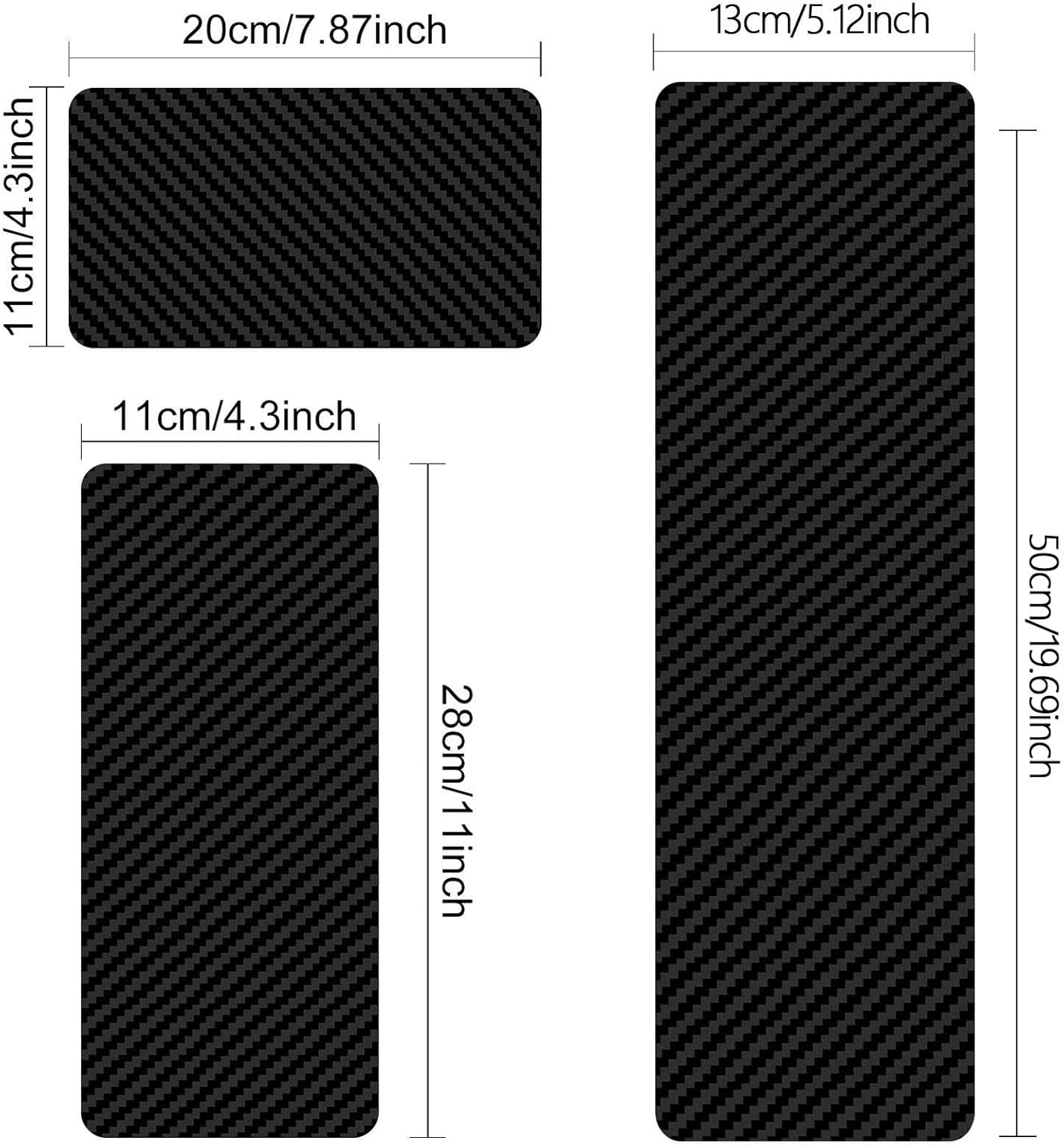Sharplace 3x Hair Dye Boards Salon Hairdressing Tools Reusable Lightweight Hairdressing Highlighting Paddle Balayage Boards, M