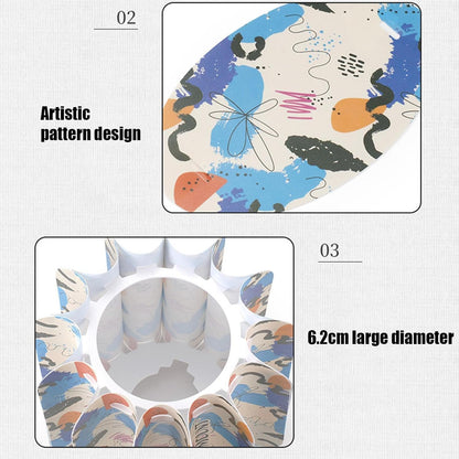 Jigsaw Puzzle Lampshade, Ceiling Lamp Shade, 4.72x4.53 Inches Waterproof Material and Durabled Design, Pendant Lamp Fixture for Balconies, Camping, Picnics, Outdoor Use