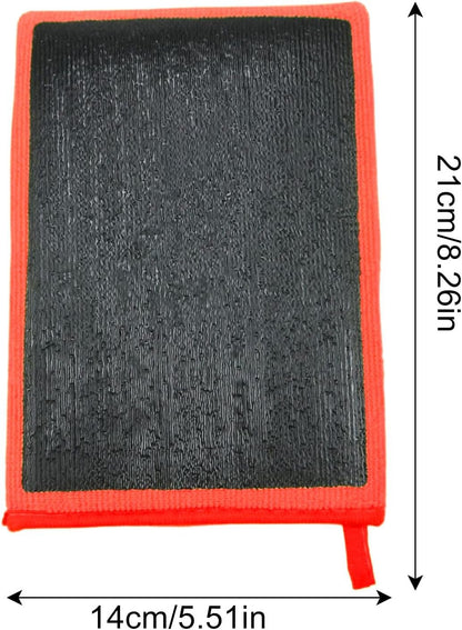 Clay Towel, Reusable Clays Cleaning Mitt, 8.62 Inch Professional Detailing Equipment, Portable Vehicle Supplies for Wheels, Painting, Side Panels