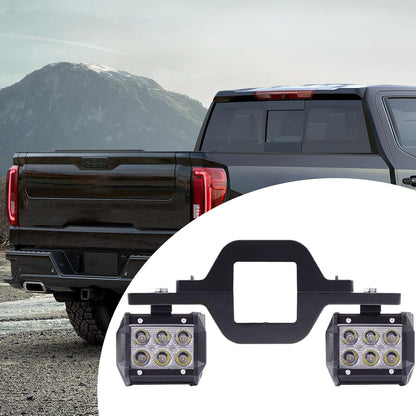 Generico Led Light Pods, Tailgate Light Strip with Hitch Mount, Waterproof Reverse Spotlight Bars for Pickup Truck, Boat, Trailer, Towing Vehicle Rear Accessories, 1 Piece