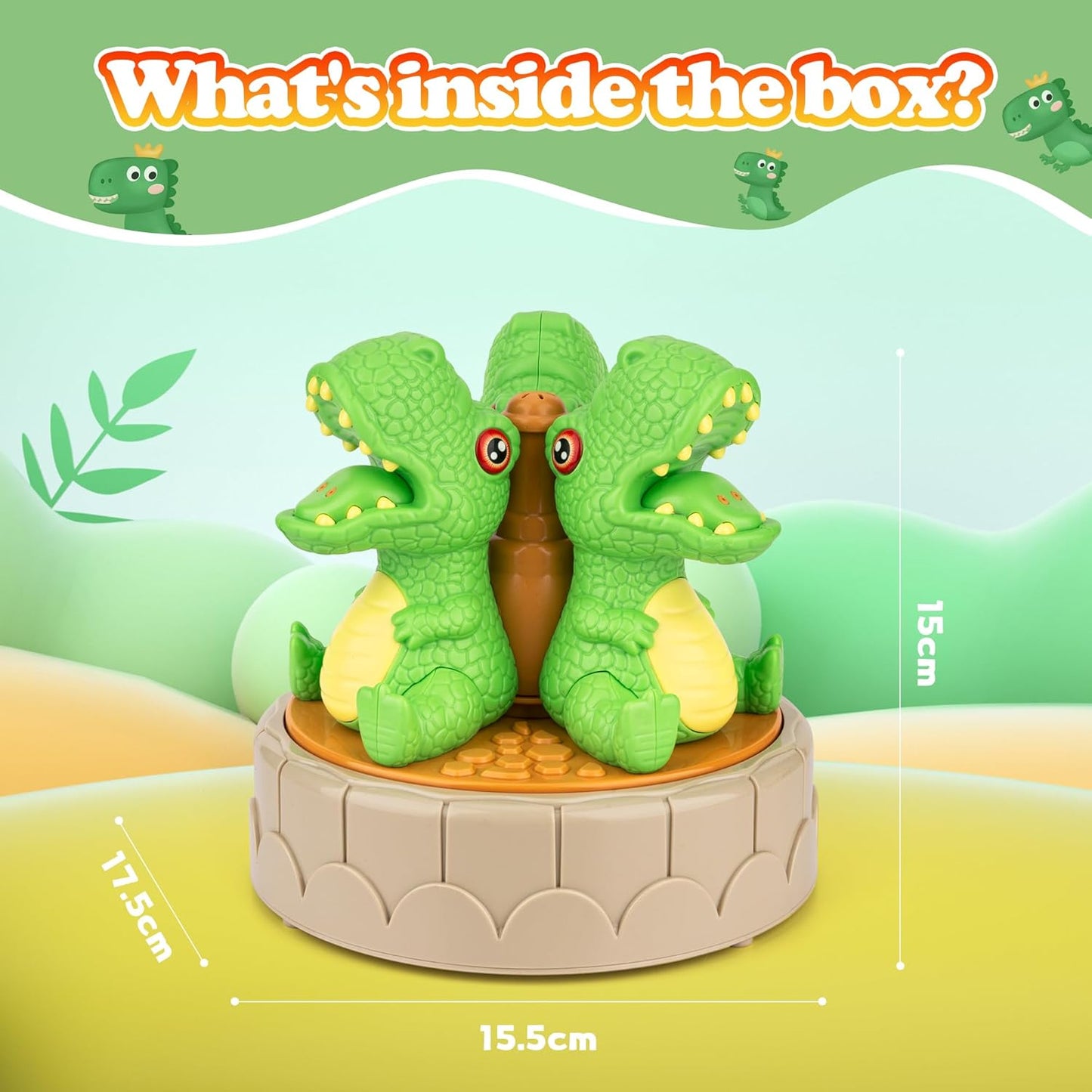 Sprinkler Toy, Splash Play Toys, Sprinkler for Children, Outdoor Sprinkler Toy, Dino Water Sprinkler, Sprinkler Toy for Children, Sprinkler Toy, for Backyard, Garden