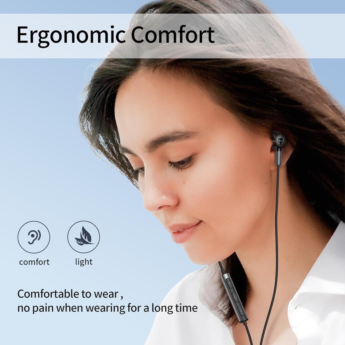 USB C Headphones for Samsung Galaxy S24 Ultra S23 S22 S21 FE S20 A53 A54 A34 USB C Earphones with Microphone In-Ear Headphones Wired Earbuds USB Type C Earphones for iPhone 15 Pro Max iPad Pro Pixel 8