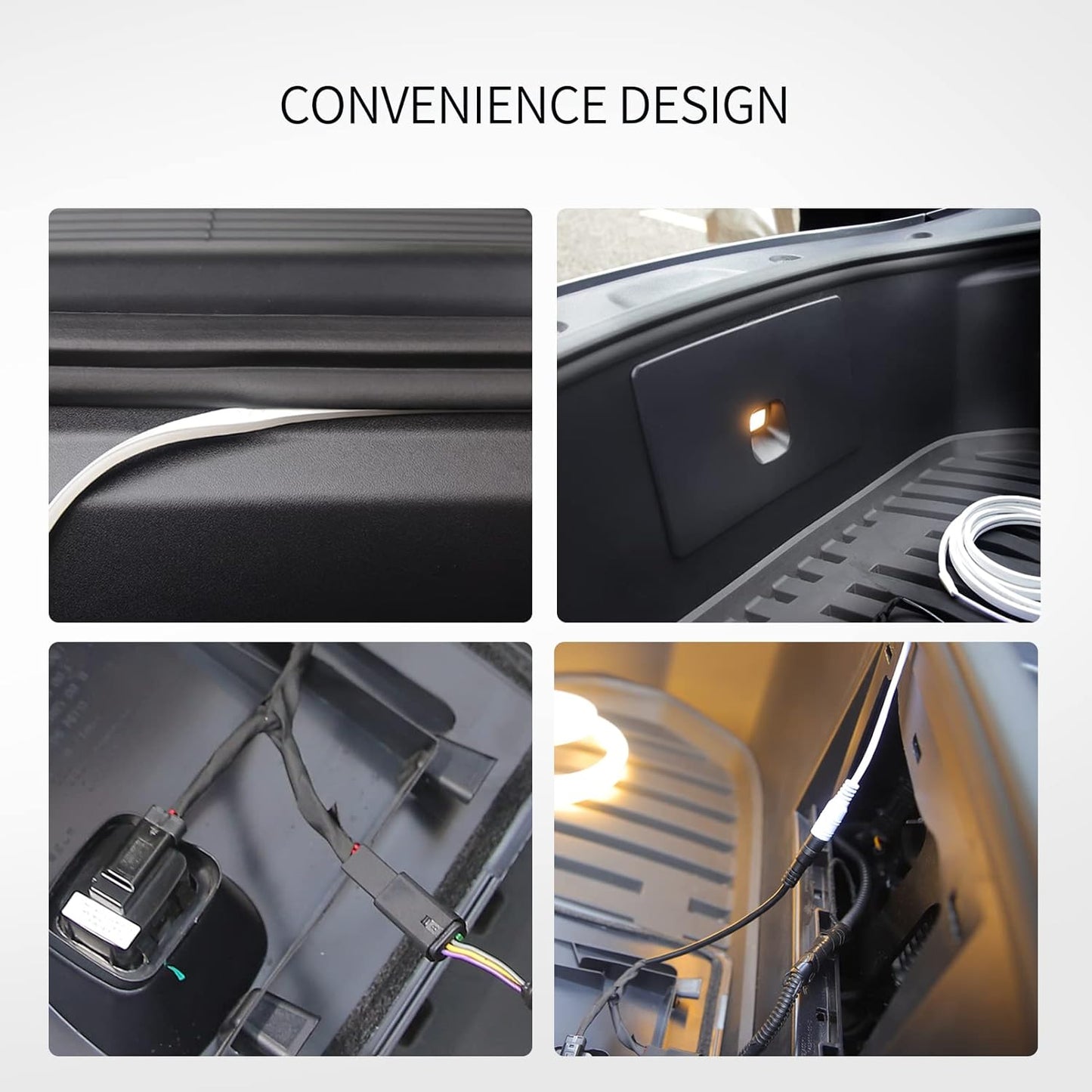 SL Elements Tesla Model Y LED Light Strip Frunk Accessory Lighting Ambience