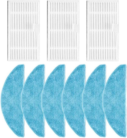 Cleaning Essentials - Panni e filtri compatibili con aspirapolvere Conga (A)