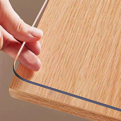 OstepDecor Clear Table Cover Protector, 1.5mm Thick 40 x 96 Inch Table Protector for Dining Room Table, Plastic Table Cover, Clear Table Protector, Dining Table Cover, Clear Table Cloth Table Pad