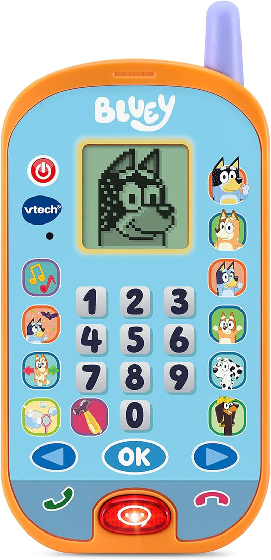 VTech Bluey Ring Ring Phone - Bluey Interactive Phone - 554603 - Multicoloured