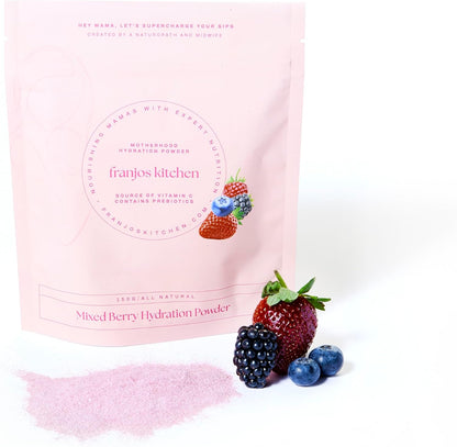 Franjos Kitchen Motherhood Hydration Powder - Mixed Berry & Coconut