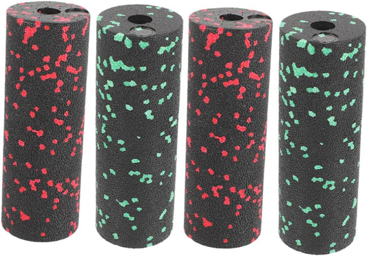 TOYANDONA 4 Pezzi Mini Colonna Yoga Per Massaggio Muscolare Colonna a Rulli Massaggiante Del Corpo Massaggio a Fornitura Yoga Leggero Epp