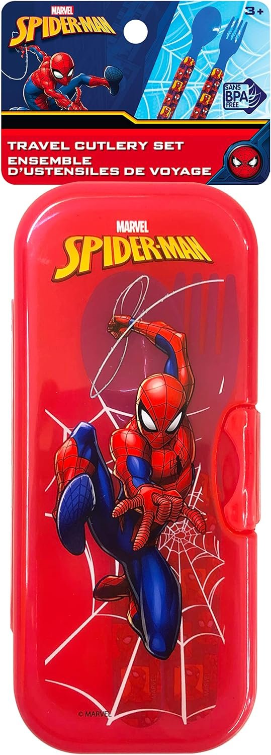 Spiderman Travel Cutlery Set