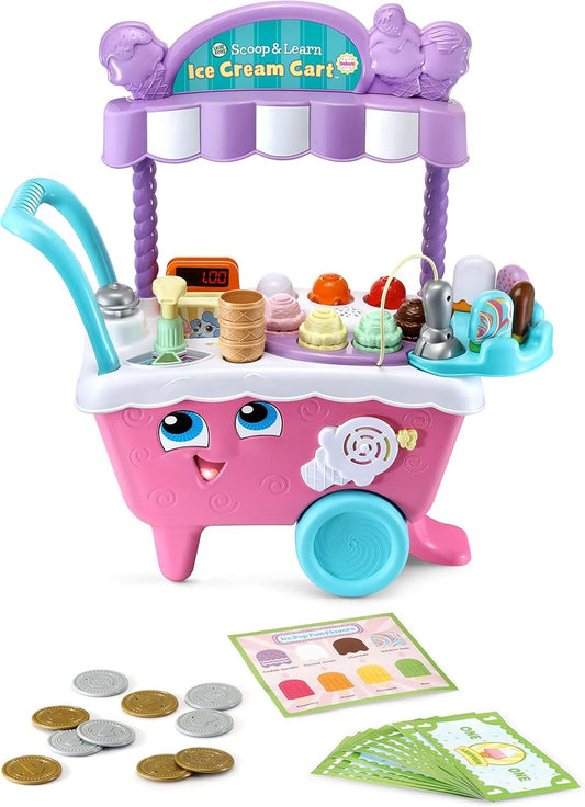 LeapFrog Scoop & Learn Ice Cream Cart Deluxe (Amazon Exclusive) Frustration Free Packaging