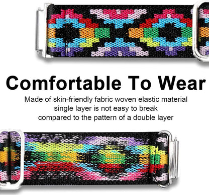 Compatible for Polar Ignite 3 Band, Lamshaw Stretch Elastics Nylon Adjustable Replacement Strap Accessories Compatible for Polar Ignite 3/Polar Ignite 2/Polar Ignite