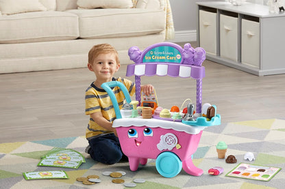 LeapFrog Scoop & Learn Ice Cream Cart Deluxe (Amazon Exclusive) Frustration Free Packaging