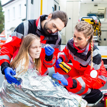 4 Pack Camping Emergency Blankets, 210 * 160cm Survival Thermal Blanket, Portable Emergency Foil Blanket to Keep Body Temperature Warm, First Aid Blanket for Survival Hiking, Camping