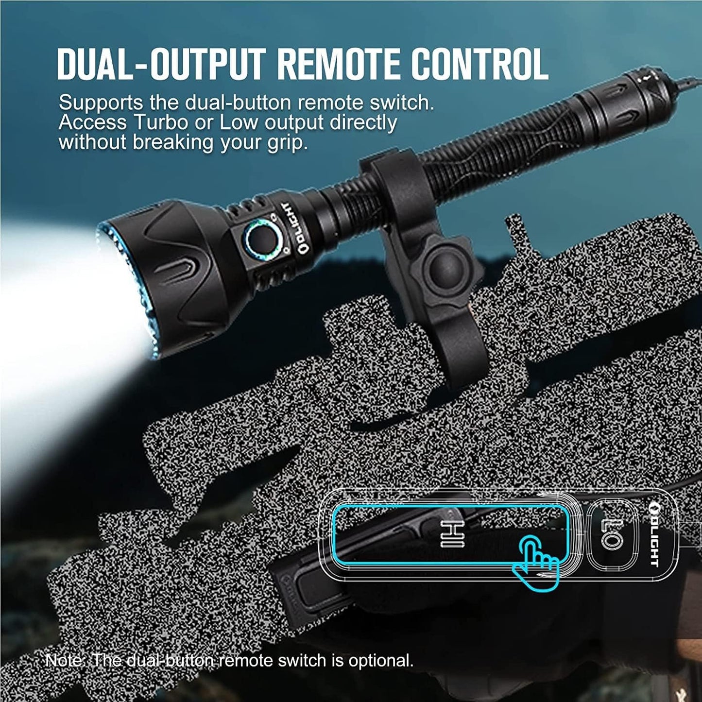 OLIGHT Javelot Pro 2 Kit Max 2500 Lumens&Max 1050 M Rechargeable Torch Ultra-Bright Flashlight for Hunting, Outdoors, Search and Rescue