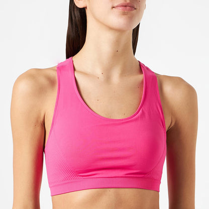 Champion Athletic C-Tech Quick Dry Metallic Small Logo Pack Medium Support Sports Bra (Pack of 2) for Women