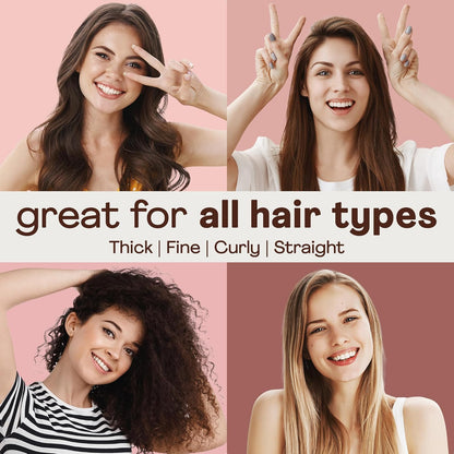 Lily England Paddle Brush Best for Detangling Straightening Hair and Blowdrying Rose Gold Hairbrush