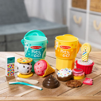 Melissa and Doug - Play to Go - Cake & Cookies Play Set