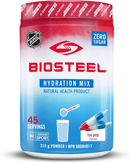 BioSteel Hydration Mix, Great Tasting Hydration with Zero Sugar, and No Artificial Flavours & BioSteel Hydration Mix, Great Tasting Hydration with Zero Sugar, and No Artificial Flavours