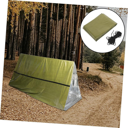 SUPVOX Multi-use Emergency Tent Survival Blanket Insulated Shelter Windproof for Outdoor Activities