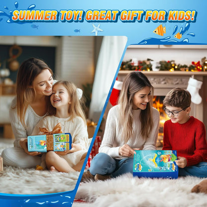 Skirfy Water Sprinkler for Kids,3 in 1 Helicopter Toy for Boys Girls,Dog Water Toys,Catch Ball Game,Outdoor Play Summer Pool Party,Outside Toys,Lawn Backyard,Garden Game Toy for Kids Ages 3 4 5 6 7 8