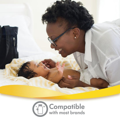 Medela Quick Clean Micro-Steam Bags Eliminates 99.9% Of The Most Harmful Bacteria And Germs ( Packaging May Vary )