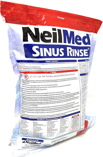 Birsppy NeilMed Sinus Rinse Refill Packets 250 ct