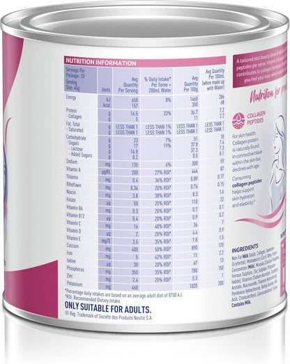 Sustagen Skin Health Nutrition Collagen Powder, Vanilla Flavour, 910g