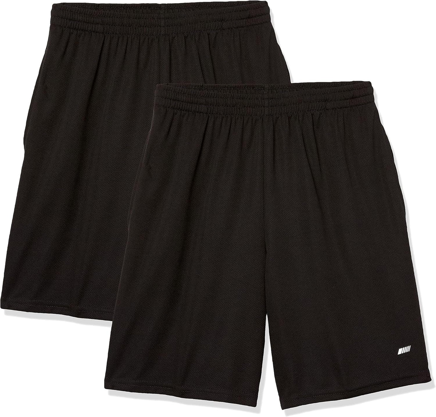 Amazon Essentials Mens 2-Pack Loose-Fit Performance ShortsShort