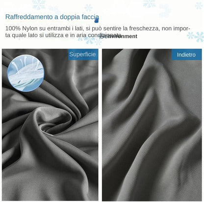 Ceprznvey Cooling Comforter, Breathable Blanket, Lightweight Sleep Sheet, Washable Travel Bedding, Soft Summer Layer, Hot Sleeper Solution, Air Conditioning Comforter, 90.16x78.74