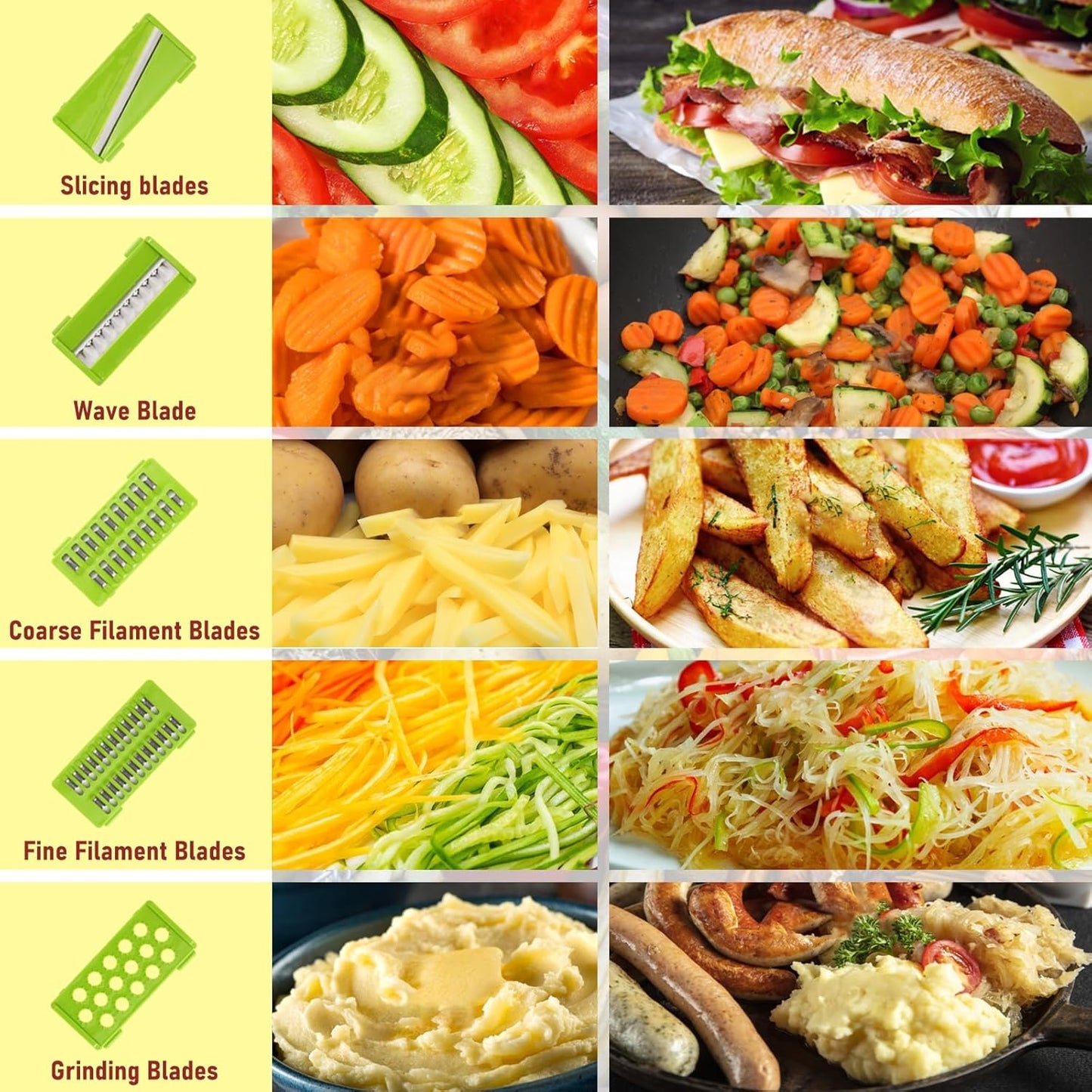 Nuo desire Mandoline Slicer for Vegetables 26 in1 Cubes Grater Vegetables Multifunction Manual Vegetable Cutter with 12 Blades for Julienne Vegetable Slicer Onion Fruit Potato Cutter