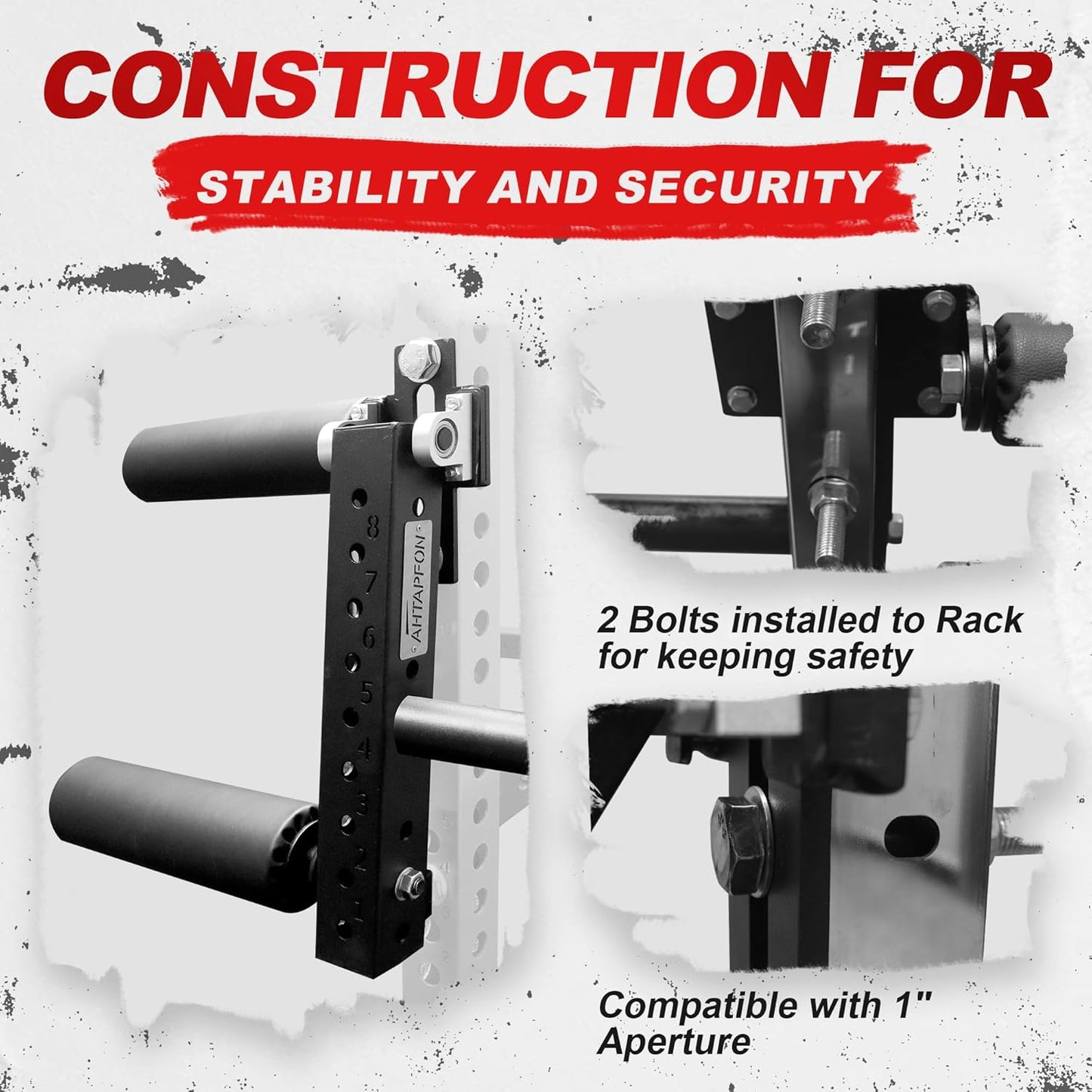 AHTAPFON Seated Leg Extension Equipment Leg Muscles Groups Training, Fitness Squat Rack Accessories, Leg Strength Curl Athletic Practice Machine