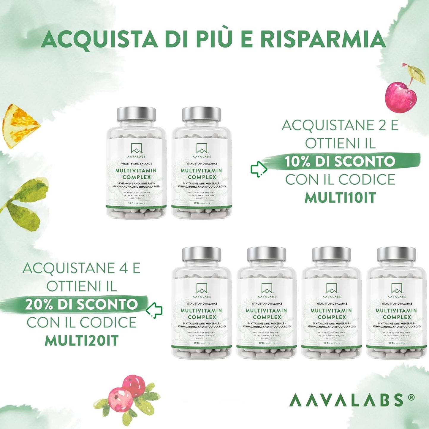 Complete Multivitamin 24 Vitamins and Minerals Ashwagandha Rhodiola Rosea, Multivitamin Supplement for Women and Men Immune Defenses Adults Vitamin D Vitamin C Zinc Magnesium and Potassium