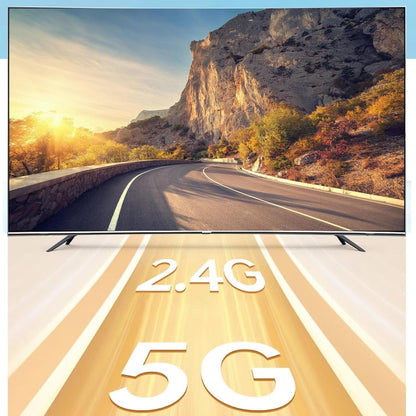 WEISUYUUS A30 1080P Wireless Screen Mirroring Device for Home Entertainment and Office Use