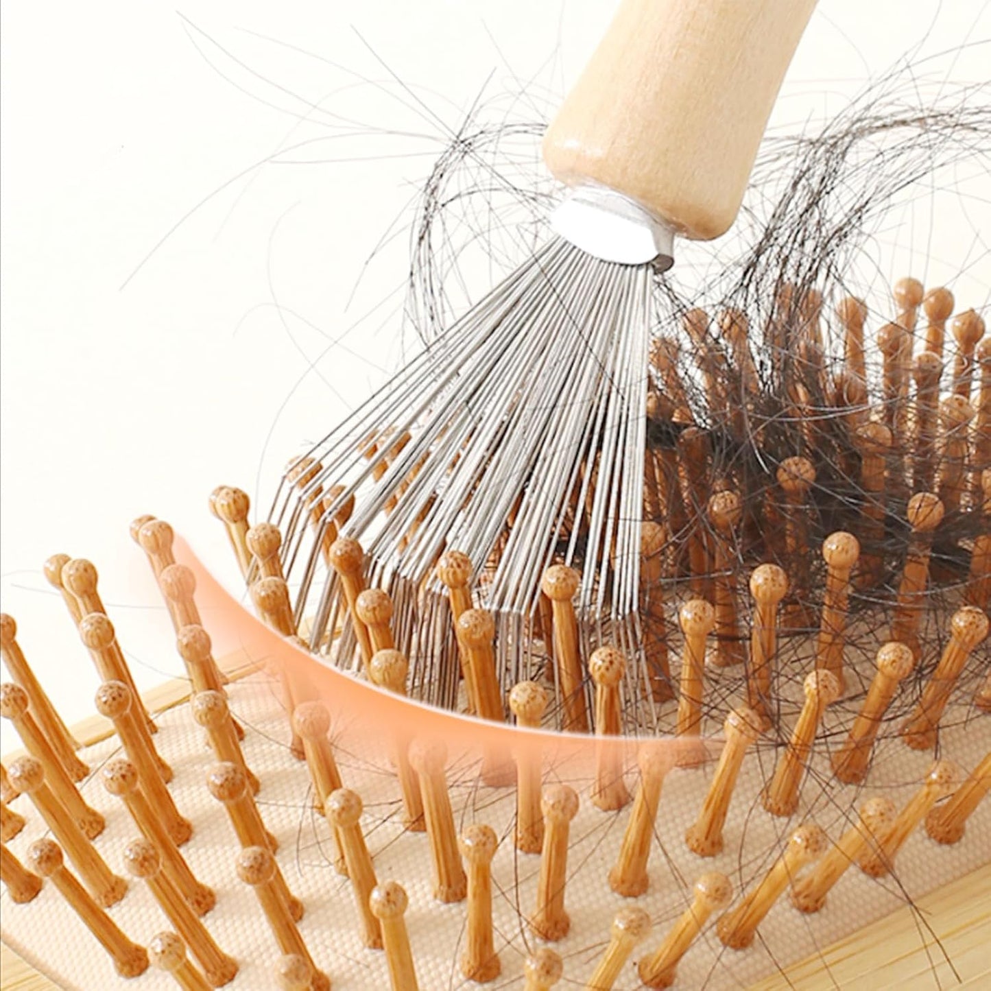 1 Piece Hair Brush Cleaning Tool, Hair Brushes Tool Comb Cleaning Comb, Cleaning Tool for Combs, Bath Mats, Carpets