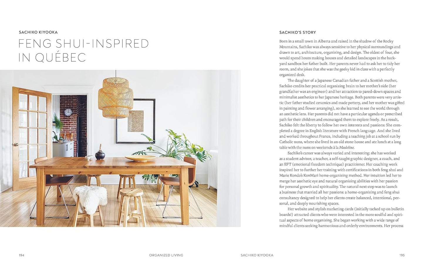 Organized Living: Solutions and Inspiration for Your Home [A Home Organization Book]