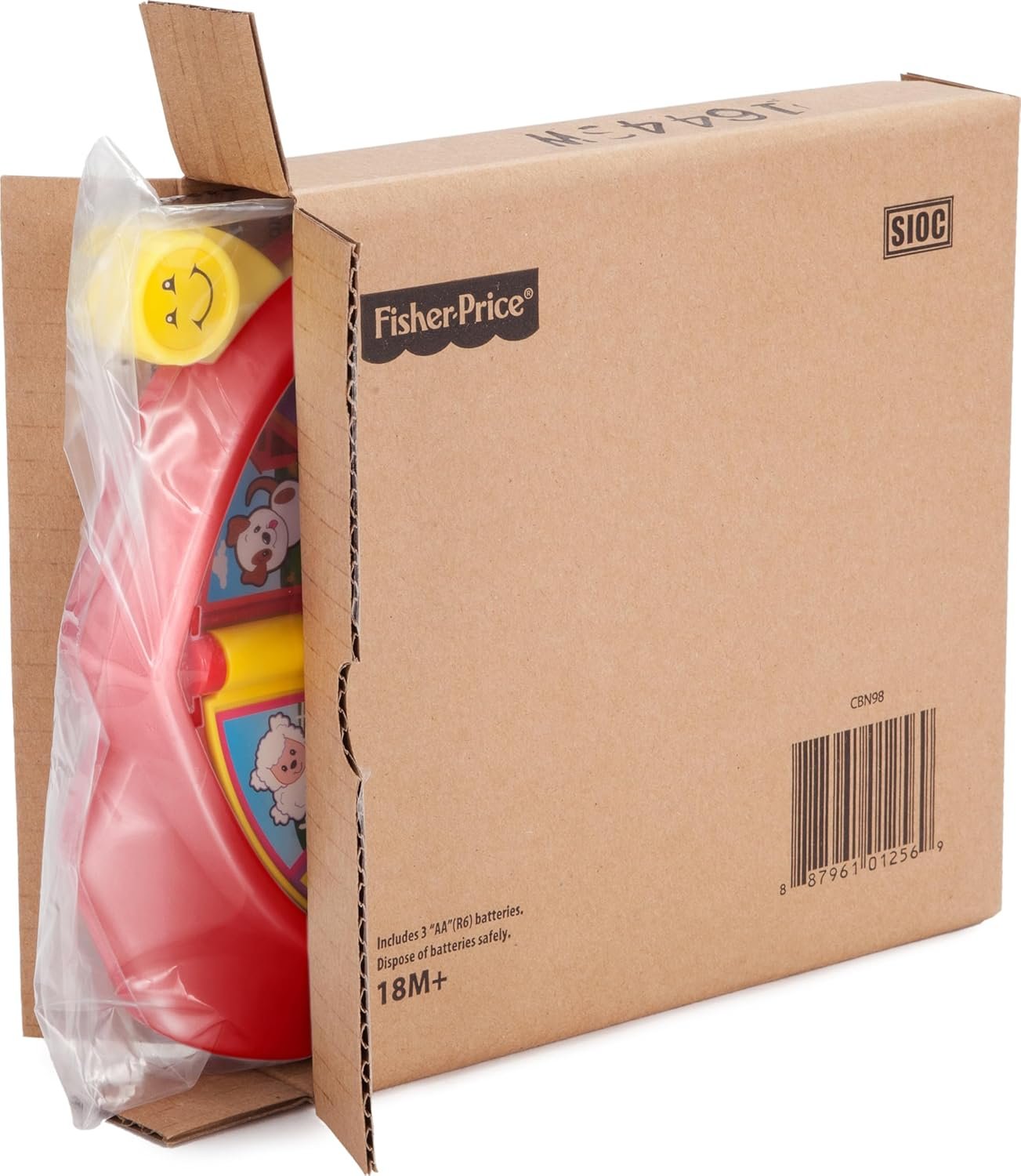 Fisher-Price Little People Toddler Learning Toy, See ‘n Say The Farmer Says, Game with Music Sounds & Phrases Ages 18+ Months