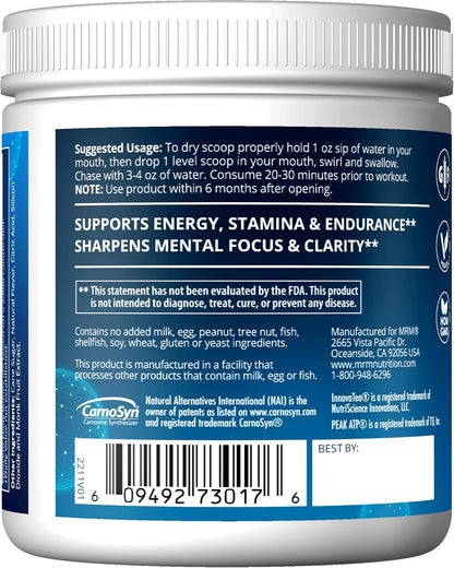 MRM Nutrition Driven™ Dry Scoop Pre-Workout Powder| Sour Berry Flavored| Pure Ingredients| Muscle + Hydration + Energy Blends| Performance Energy | Vegan + Gluten-Free | 15 Servings