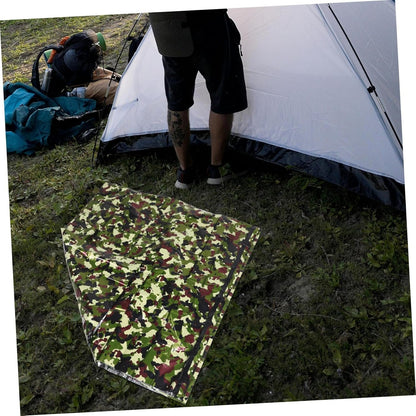 Abaodam 1 Set Multi Use Emergency Sleeping Tent Thermal Insulation Bivy Sack for Camping Hiking and Outdoor Survival Compact Durable and Tear Resistant Emergency Supplies Camouflage