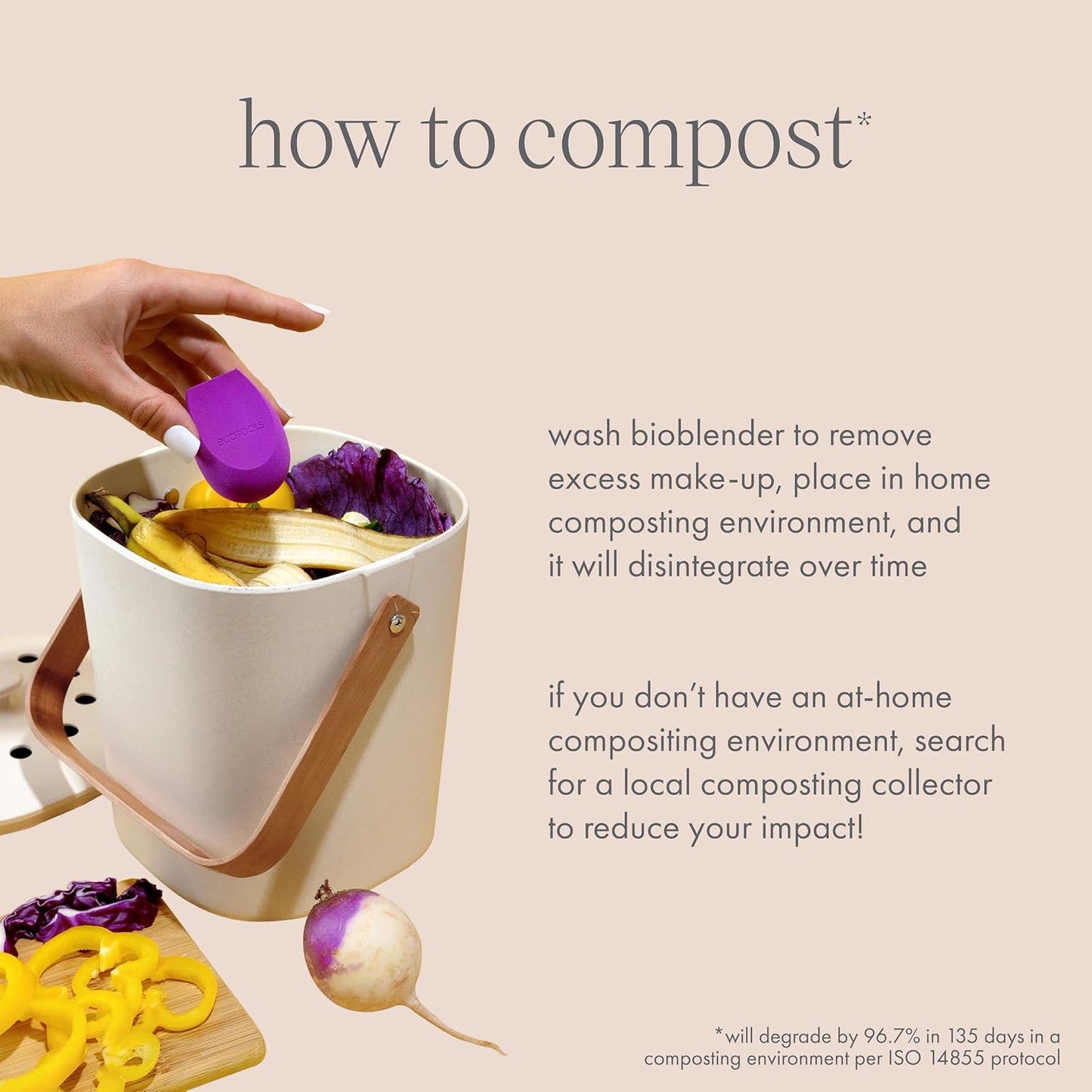Bioblender - Esponja De Maquillaje Biodegradable Ecotools
