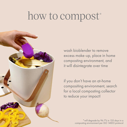Bioblender - Esponja De Maquillaje Biodegradable Ecotools