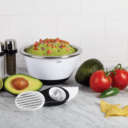 OXO Good Grips 3-in-1 Avocado Slicer, White