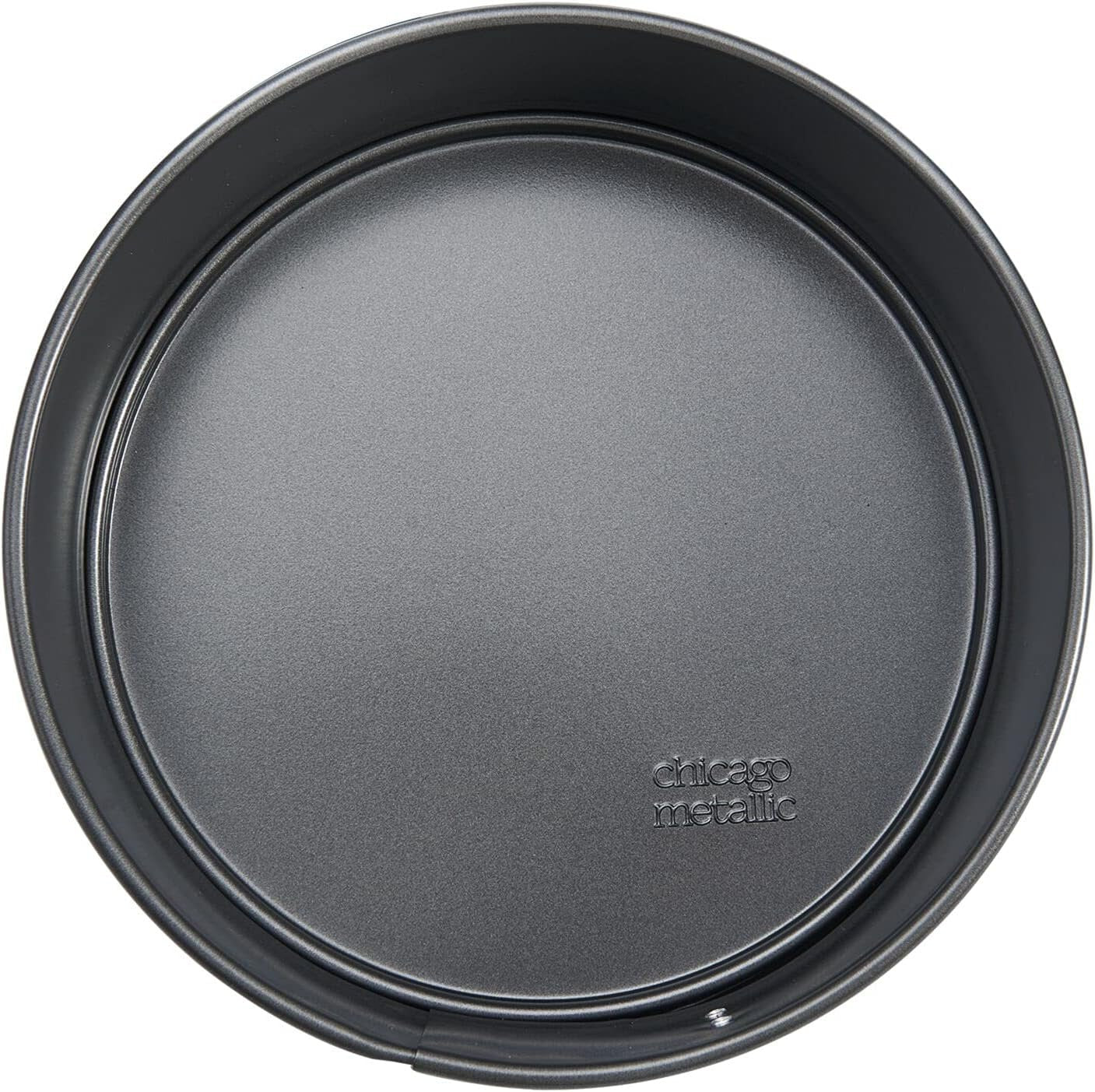 Chicago Metallic - Bakeware Professional Non-Stick 9" Springform Pan, Grey